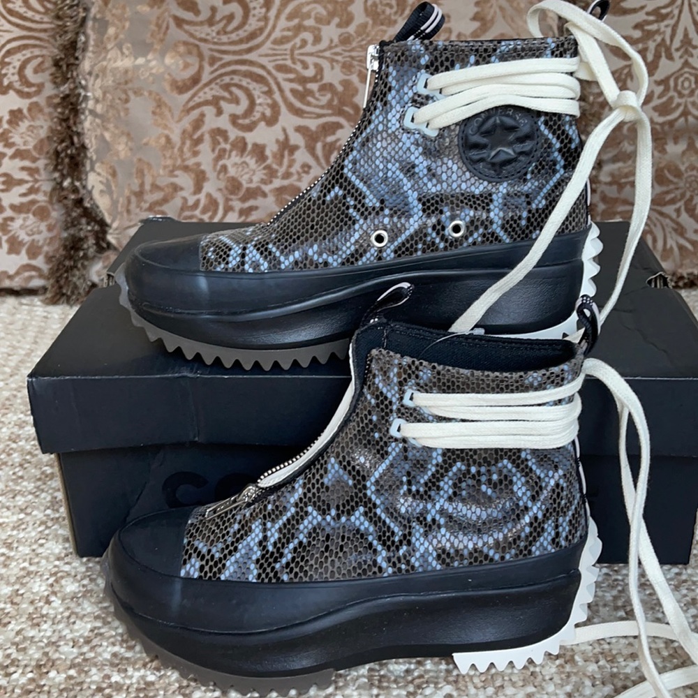 Converse Run Star Hike Hi Snakeskin WMNS - Picture 3 of 16
